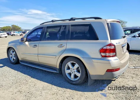 2007 Mercedes-Benz Gl 450 4Matic из США, поврежденный, VIN 4JGBF71E37A149920